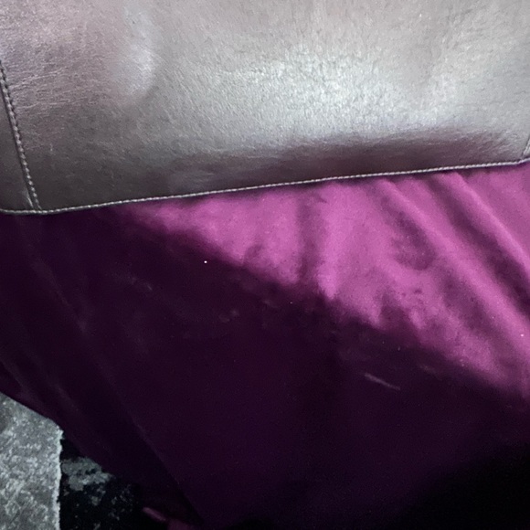 Iridescent Coffee colored Kate Spade handbag. Gently used, no dust-bag. - Picture 3 of 5